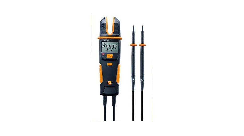 755-2, LCD Voltage tester, 1000V, Continuity Check, Battery Powered, CAT III 1000V